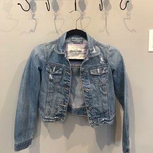 Abercrombie kids jean jacket